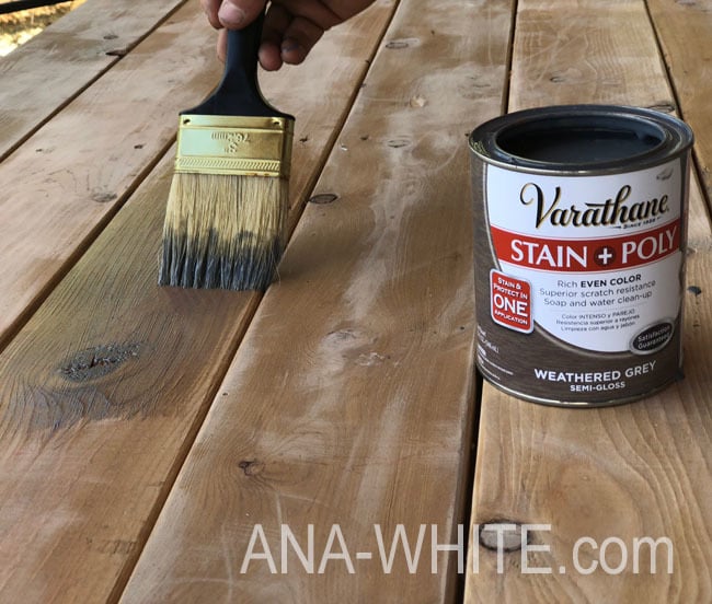 Varathane Stain Poly Color Chart