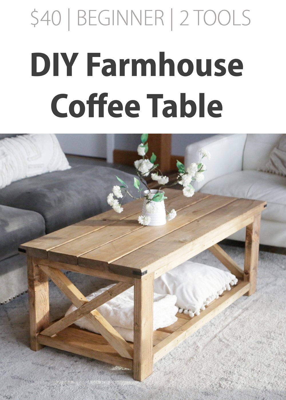 farmhouse coffee table