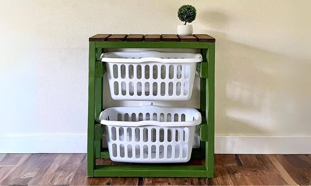 laundry basket dresser free plans