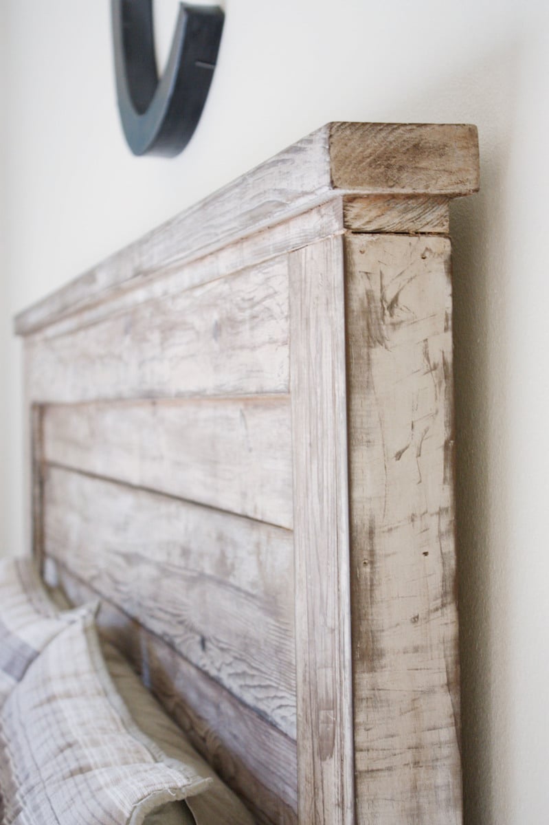 Rustic diy It from Projects Do White headboard  Yourself Ana  Headboard cost  Home