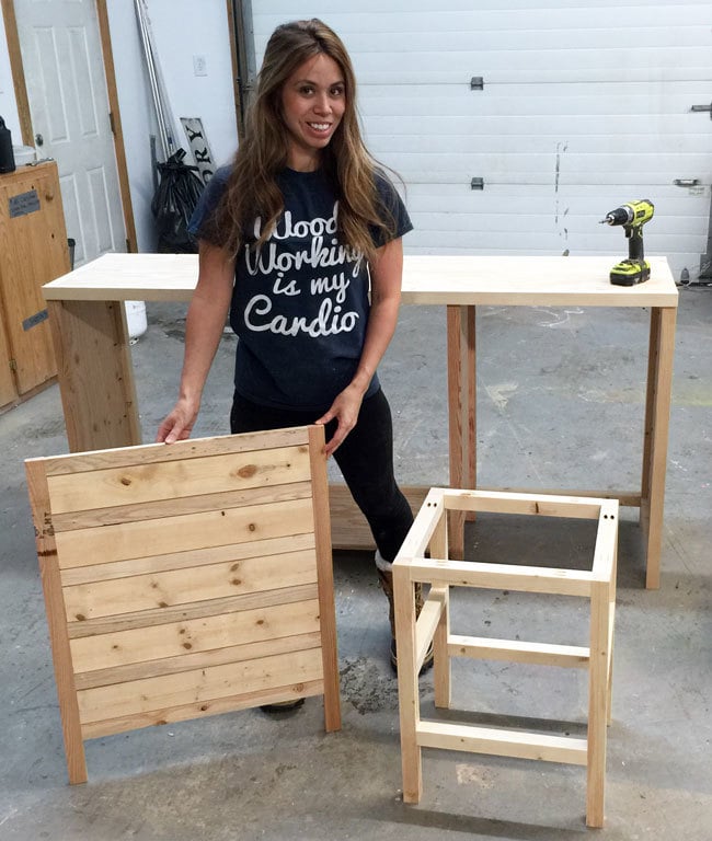 Ana White - Don't forget about my buffet table that's really a hidden desk!  Just google “Ana white hidden desk” and get to building! #AnaWhite  #BuildItYourself #DIYFurniture #Homeschool #HomeschoolSolutions  #StayAtHomeMom #WoodWorkingMom