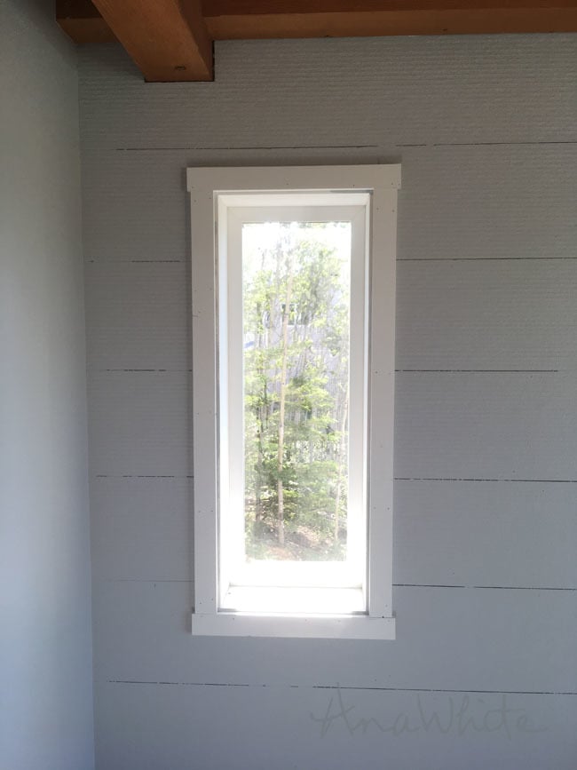 bypass Incompatible Sleeping Simple Shaker Window Trim | Ana White