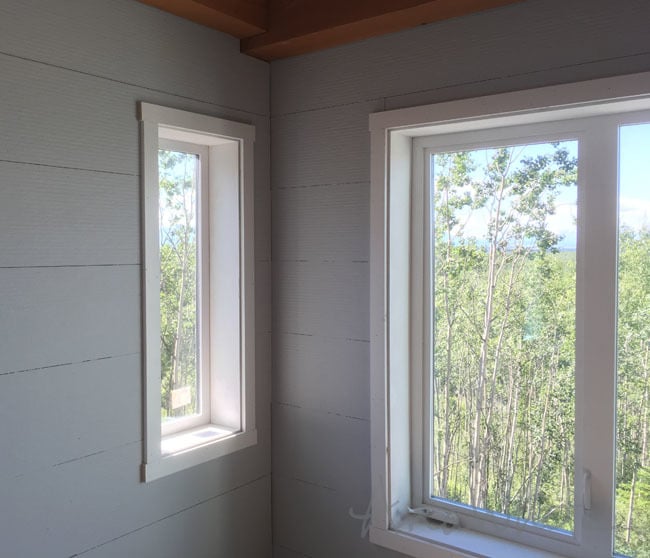 white window trim
