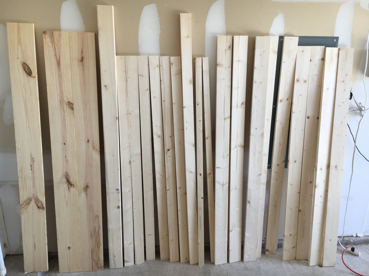 Ana White Reclaimed-Wood Headboard, Queen Size - DIY 