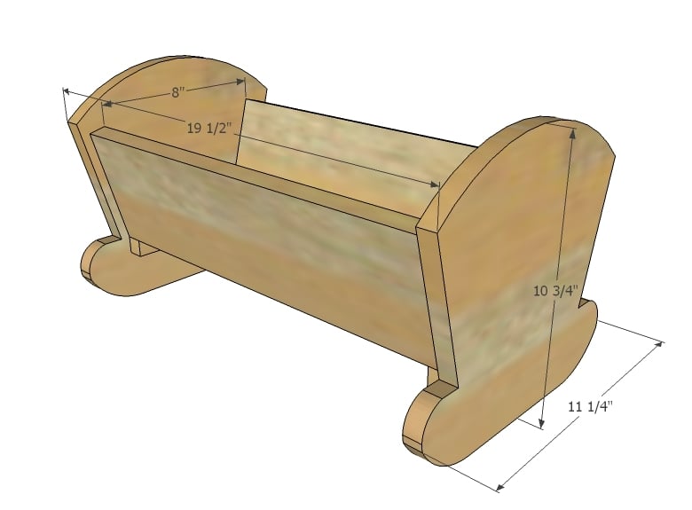 Plans Free Free Download PDF Woodworking Baby doll cradle plans free 