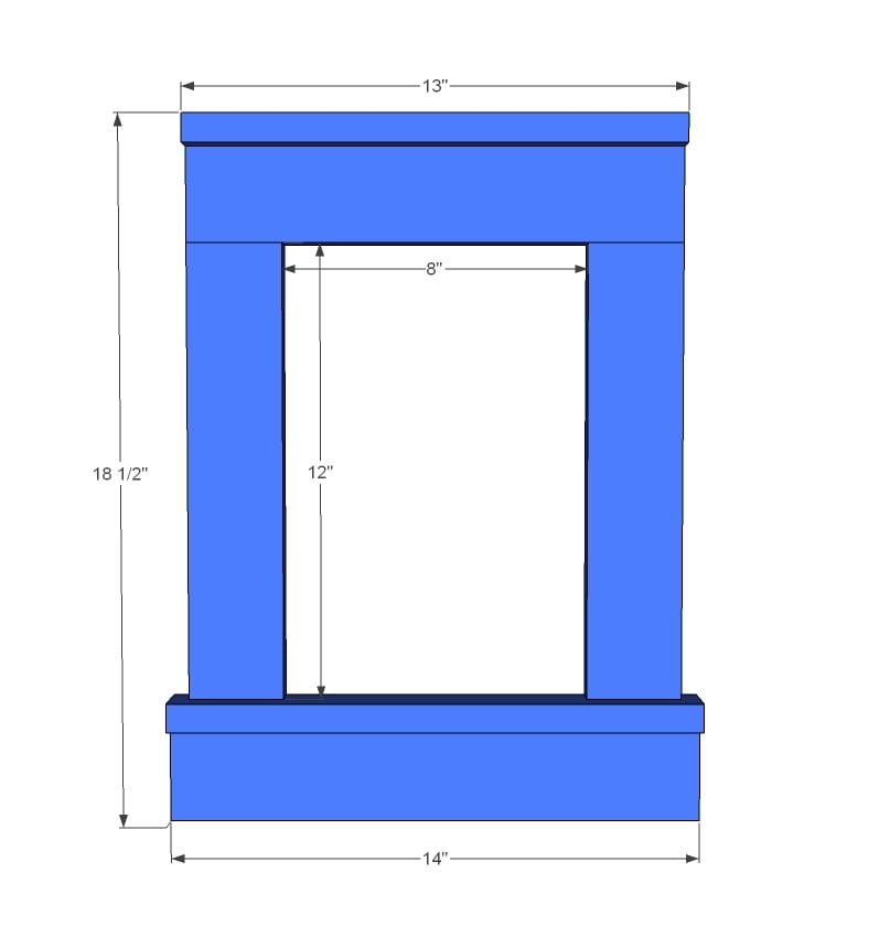 photo frame dimensions