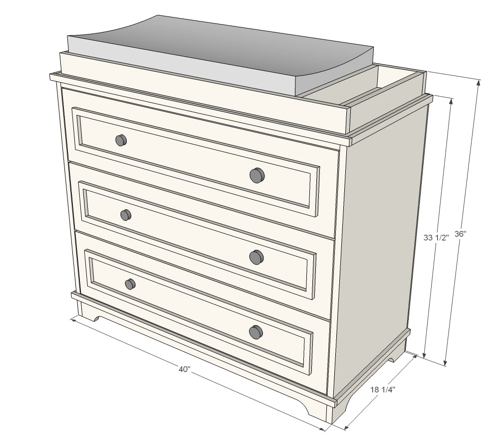 PDF Plans Baby Changing Table Dresser Plans Free Download amish wood 