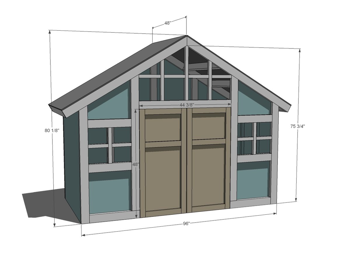 dimensions for playhouse