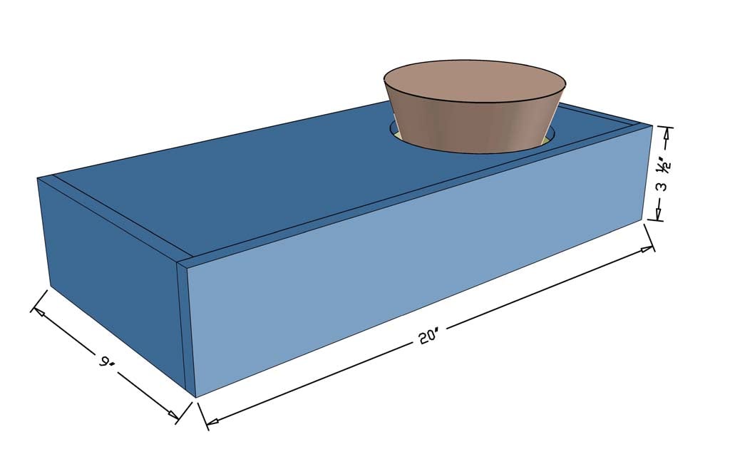 Floating shelf dimensions