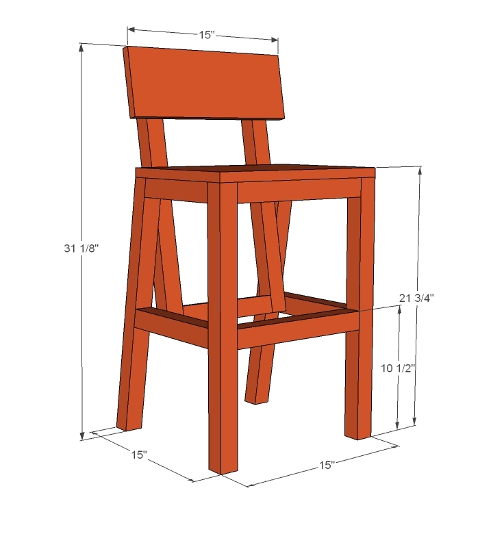 higher chair dimensions