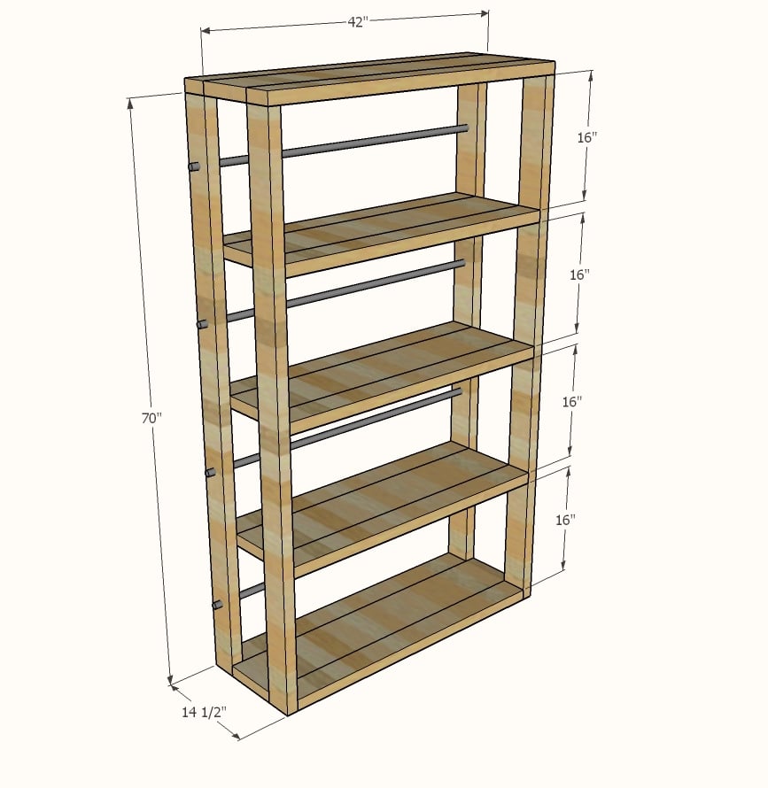  Bookcase Dimensions for Simple Design