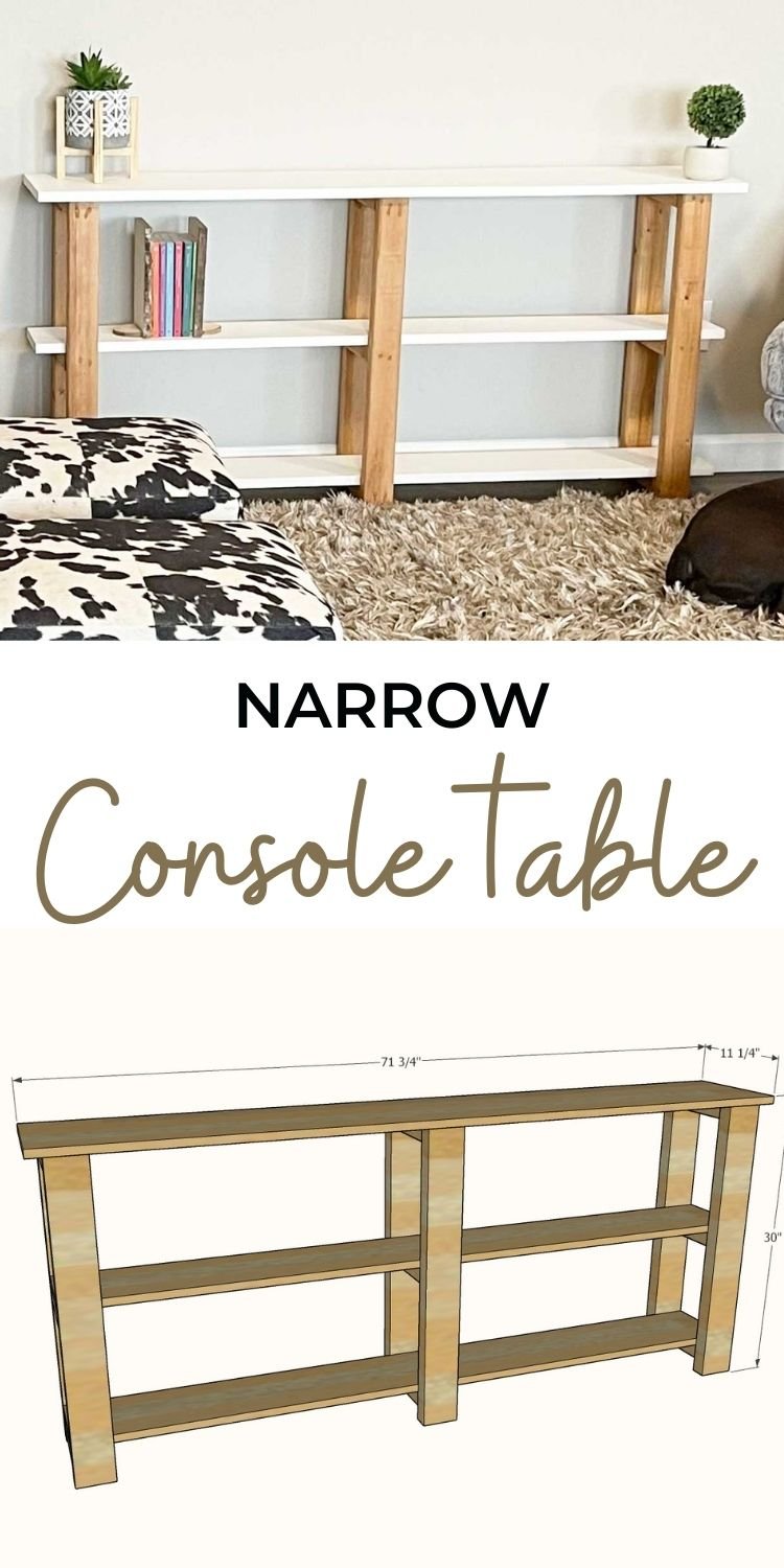 Narrow Console Table