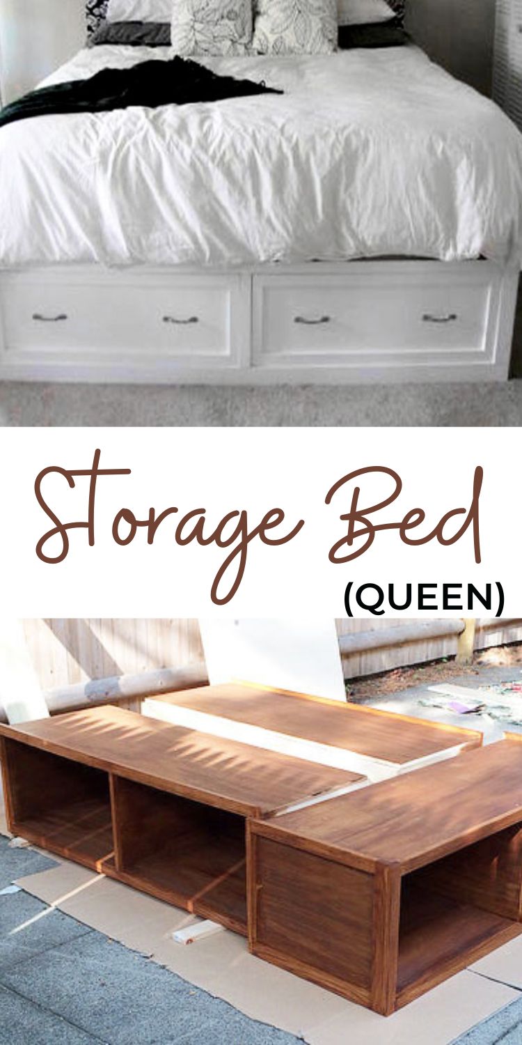 Classic Storage Bed (Queen)