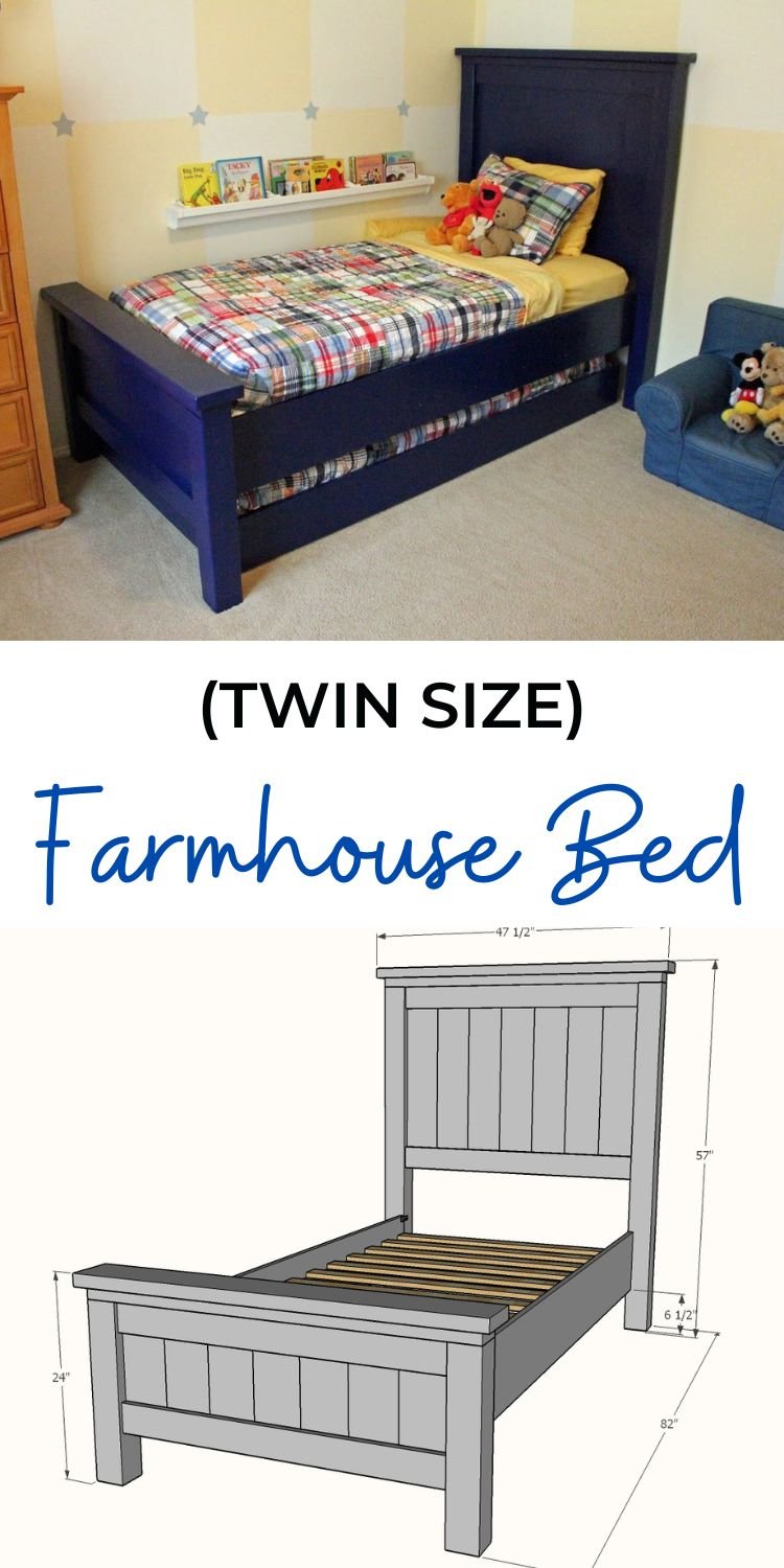 Farmhouse Bed (Twin Size)