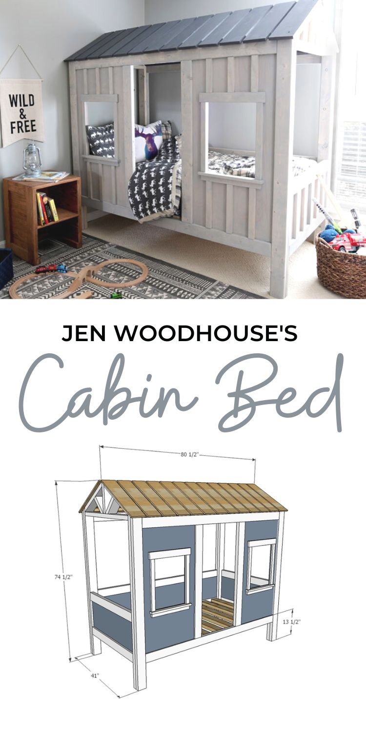 Cabin Bed by Jen Woodhouse