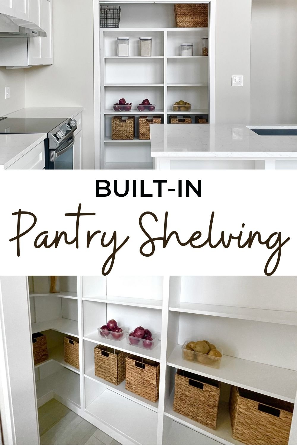 Built-In Pantry Shelving