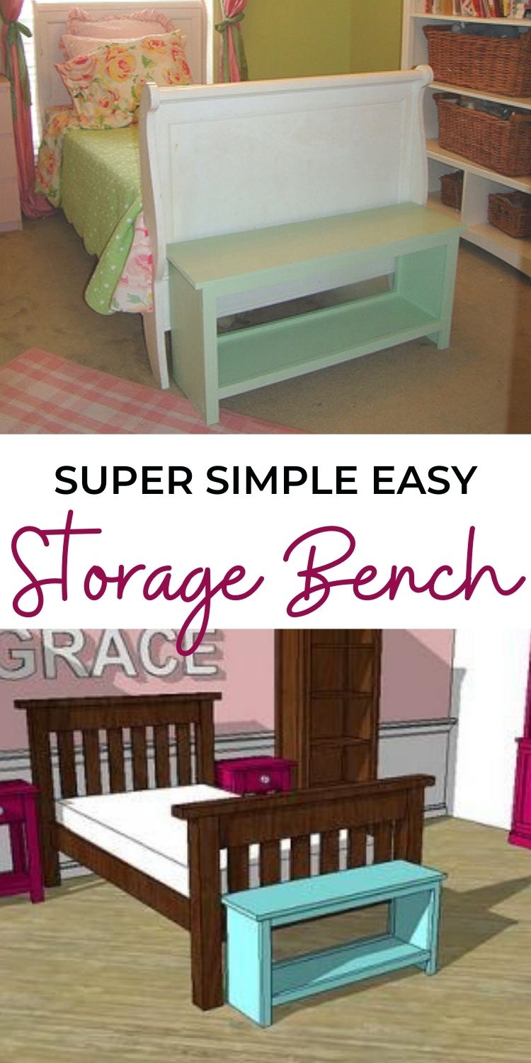 Simple Easy Storage Bench