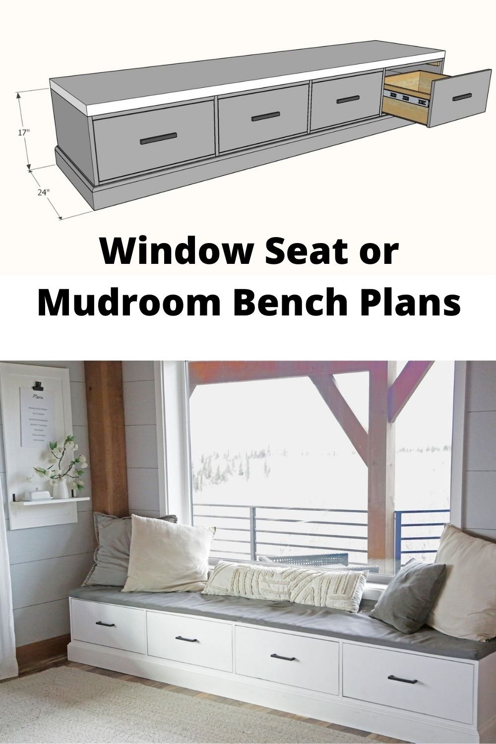 window seat plans