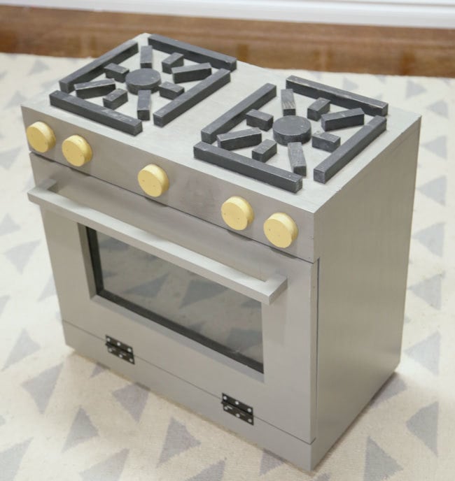 Ana White | Foodie Play Kitchen Stove Wood Toy - DIY Projects