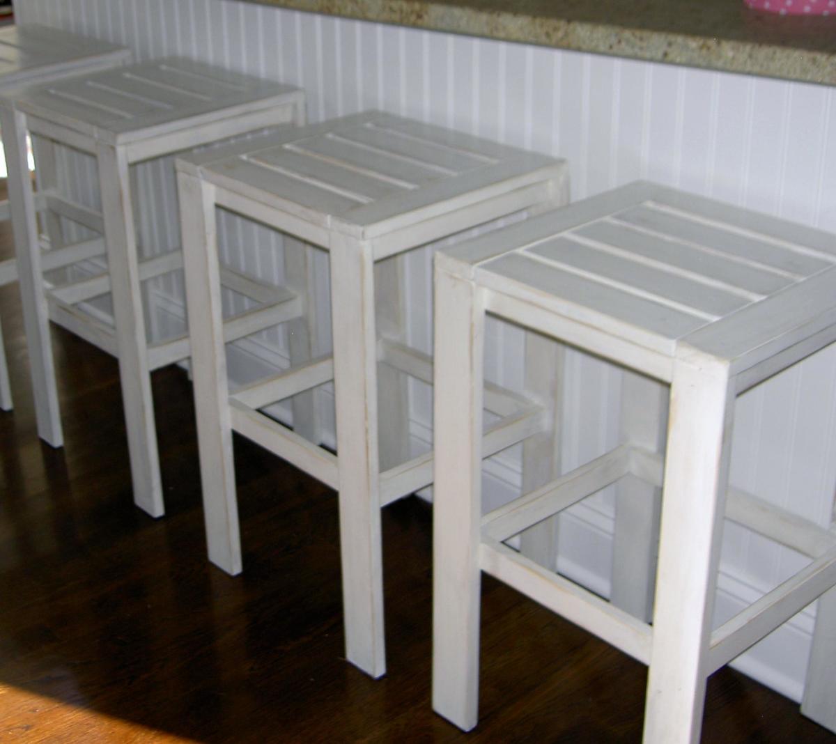 Ana White Stools for the Bar Table for the Simple 