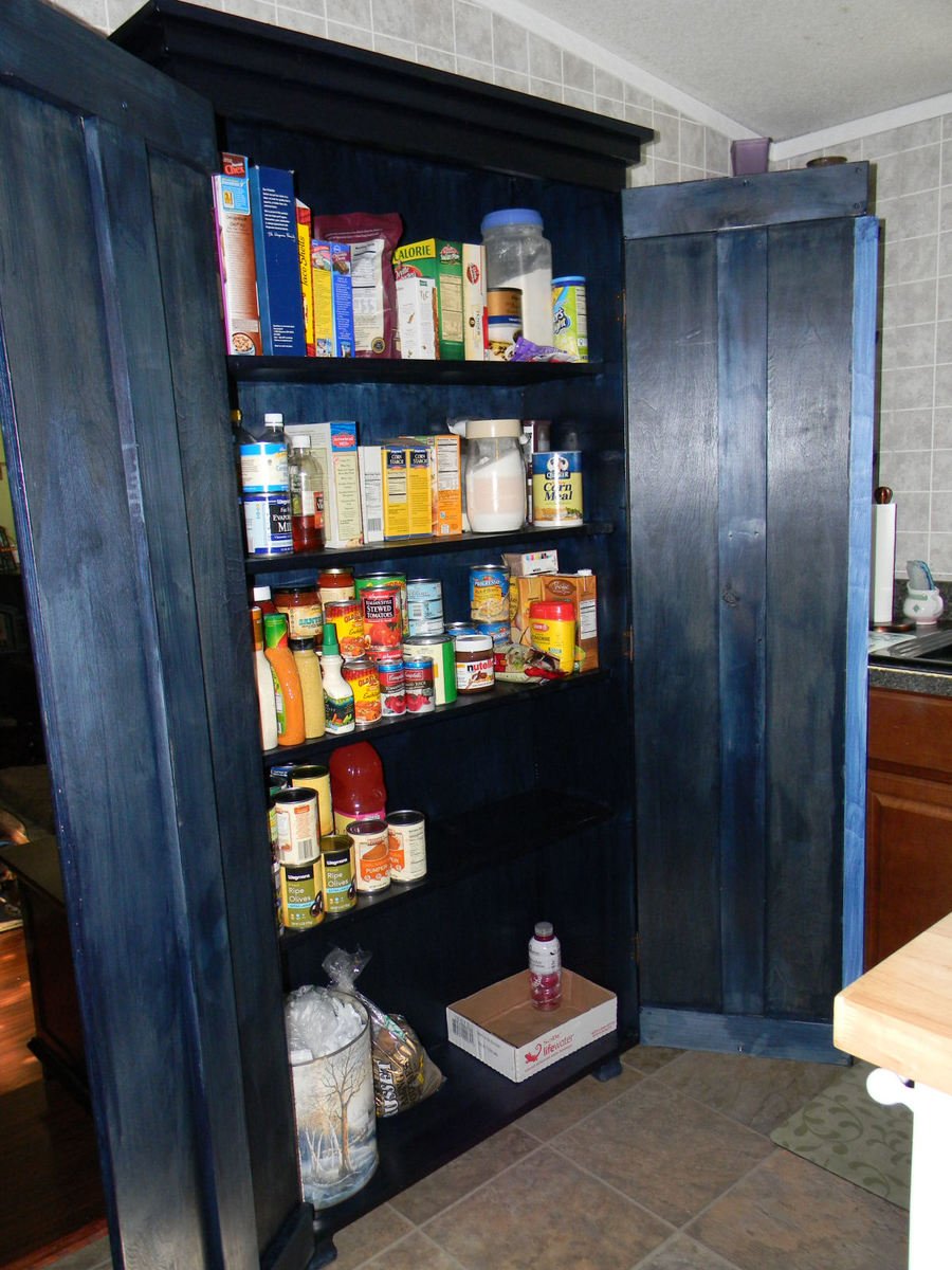 Simplest Armoire as Kitchen Pantry | Do It Yourself Home Projects from 