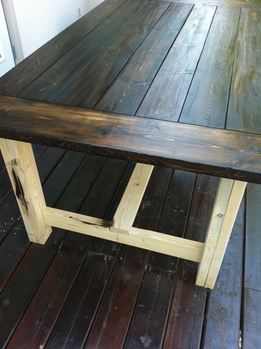  Farmhouse Dining Table | Do It Yourself Home Projects from Ana White