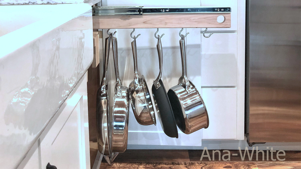 Pull Out Pot and Pan Organizer