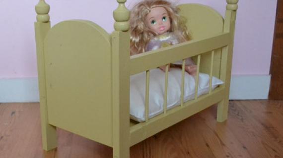 Fancy Baby Doll Crib