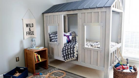 Cabin Bed by Jen Woodhouse