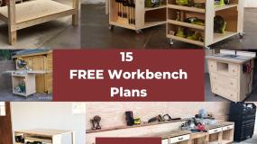best diy workbenches workshop woodworking 