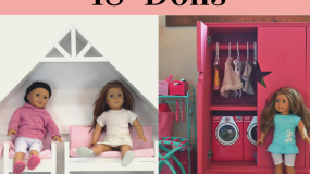 American Girl furniture plans dollhouse plans AG doll plans