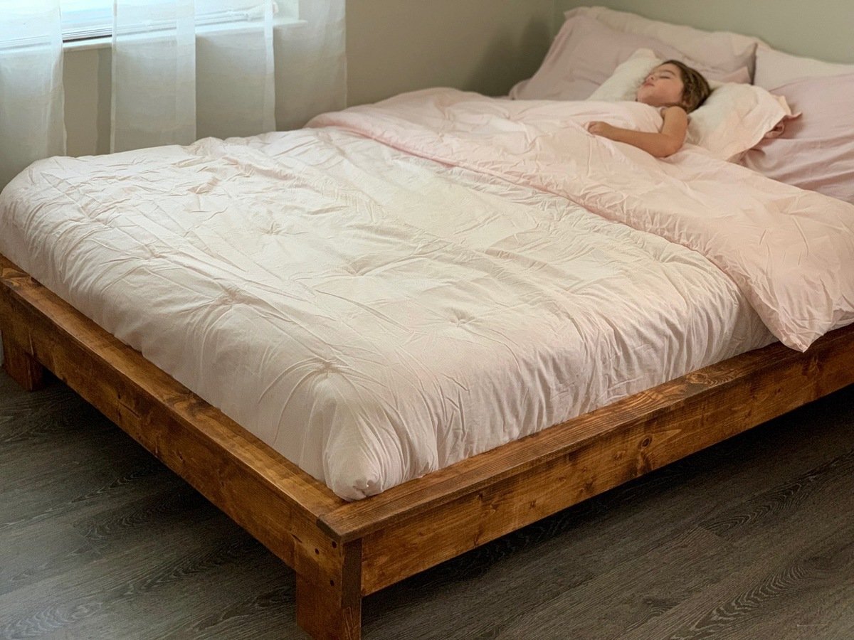 Ana white platform on sale bed