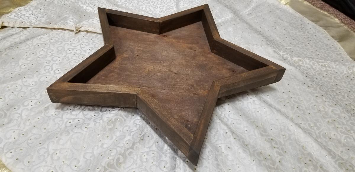 Wood Star Serving Tray | Ana White