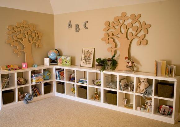 2x4 Console Cubby Shelves