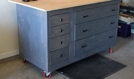 workbench with drawers plans
