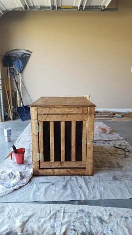 Dog Crate End Table Ana White - Diy Dog Kennel End Table Plans