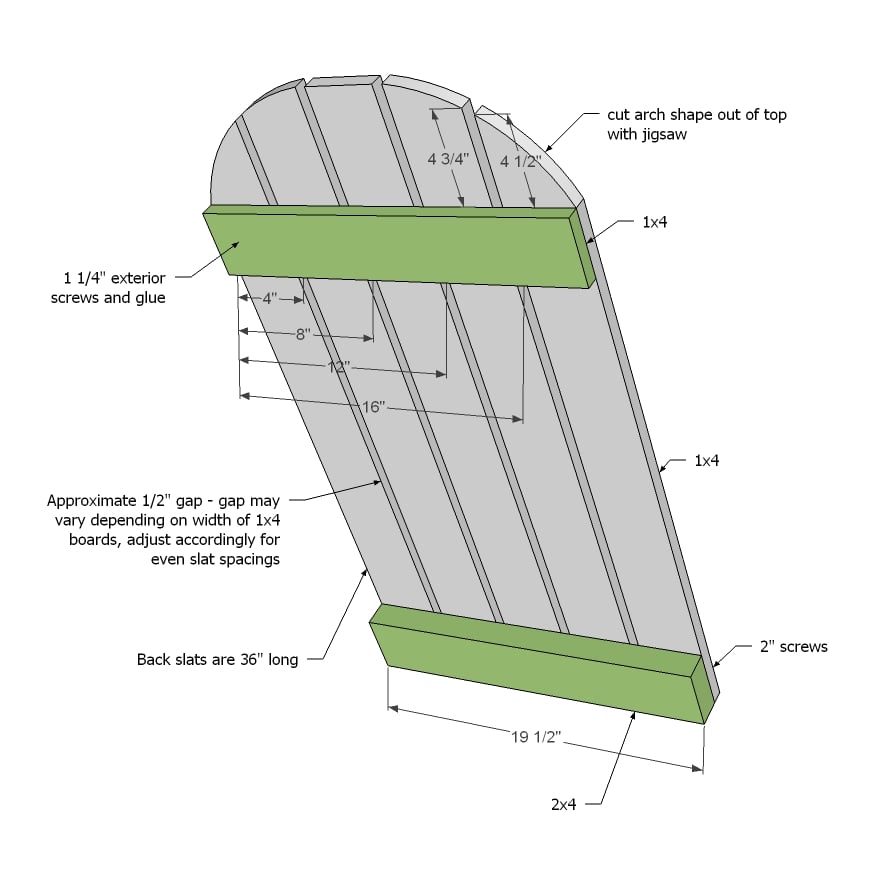 2x4 Adirondack Chair Plans Ana's Favorite Ana White