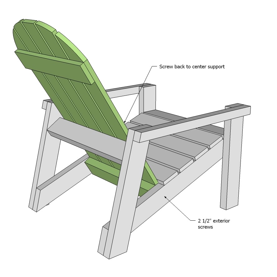 2x4 Adirondack Chair Plans (Ana's Favorite) Ana White