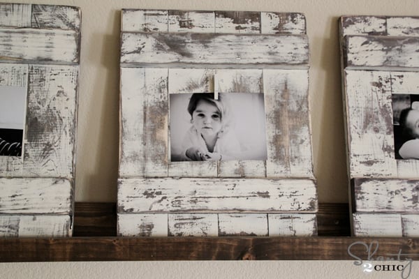 chippy diy picture frame