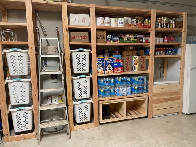 easy shelves pantry shelves freestanding shelves