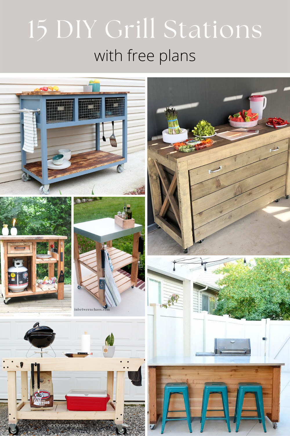 15 Diy Grill Stations With Free Plans