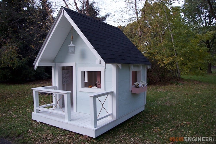 playhouse gable roof playhouse 
