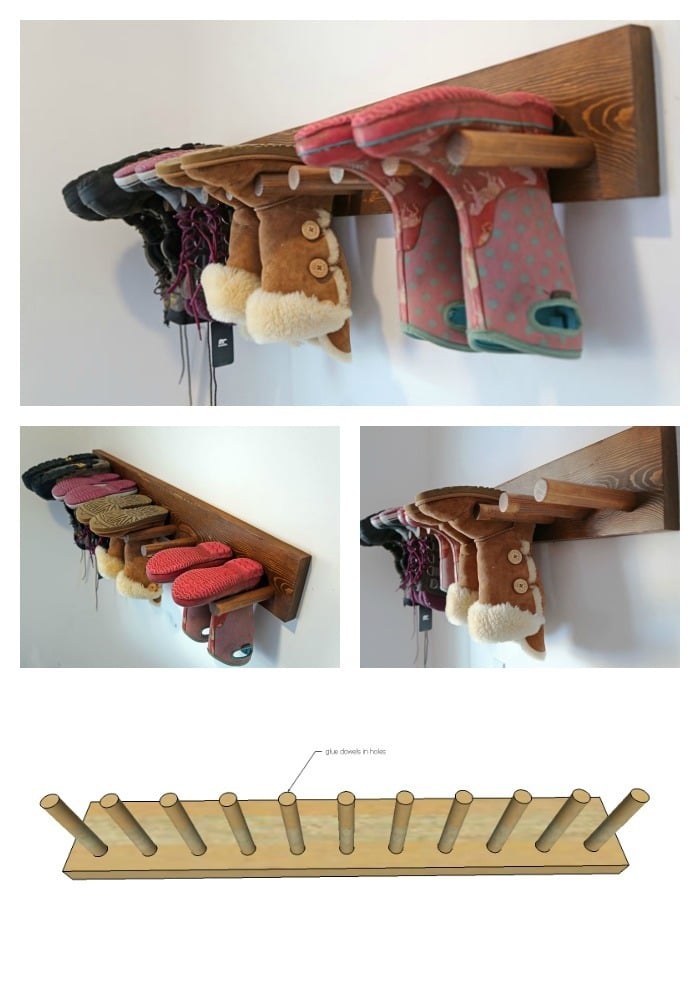 boot rack for the wall wall boot storage