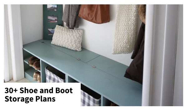 20 Simple Garage Shoe Storage Ideas