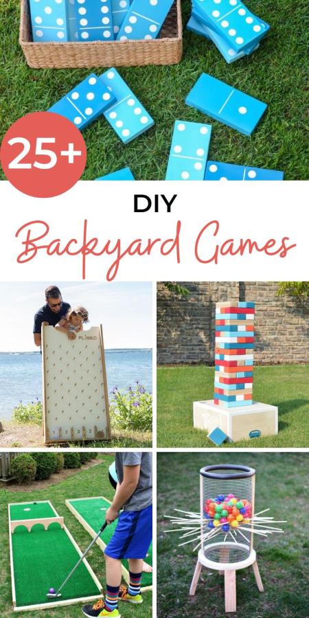 25+ DIY Backyard Games