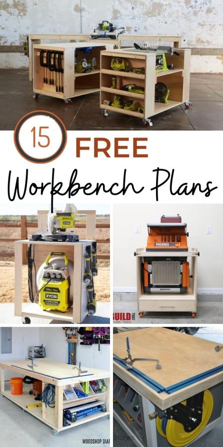 15 Best Workbenches Plans 