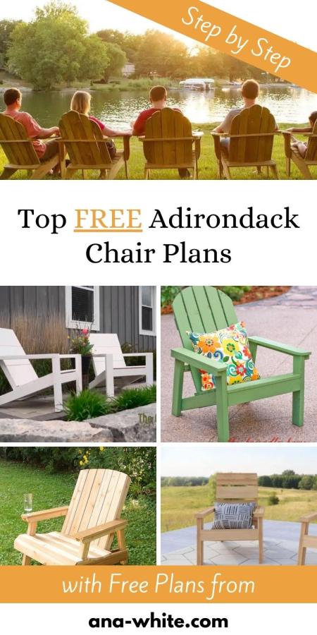 Top FREE Adirondack Chair Plans