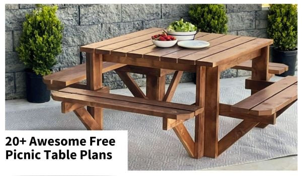 free picnic table plans