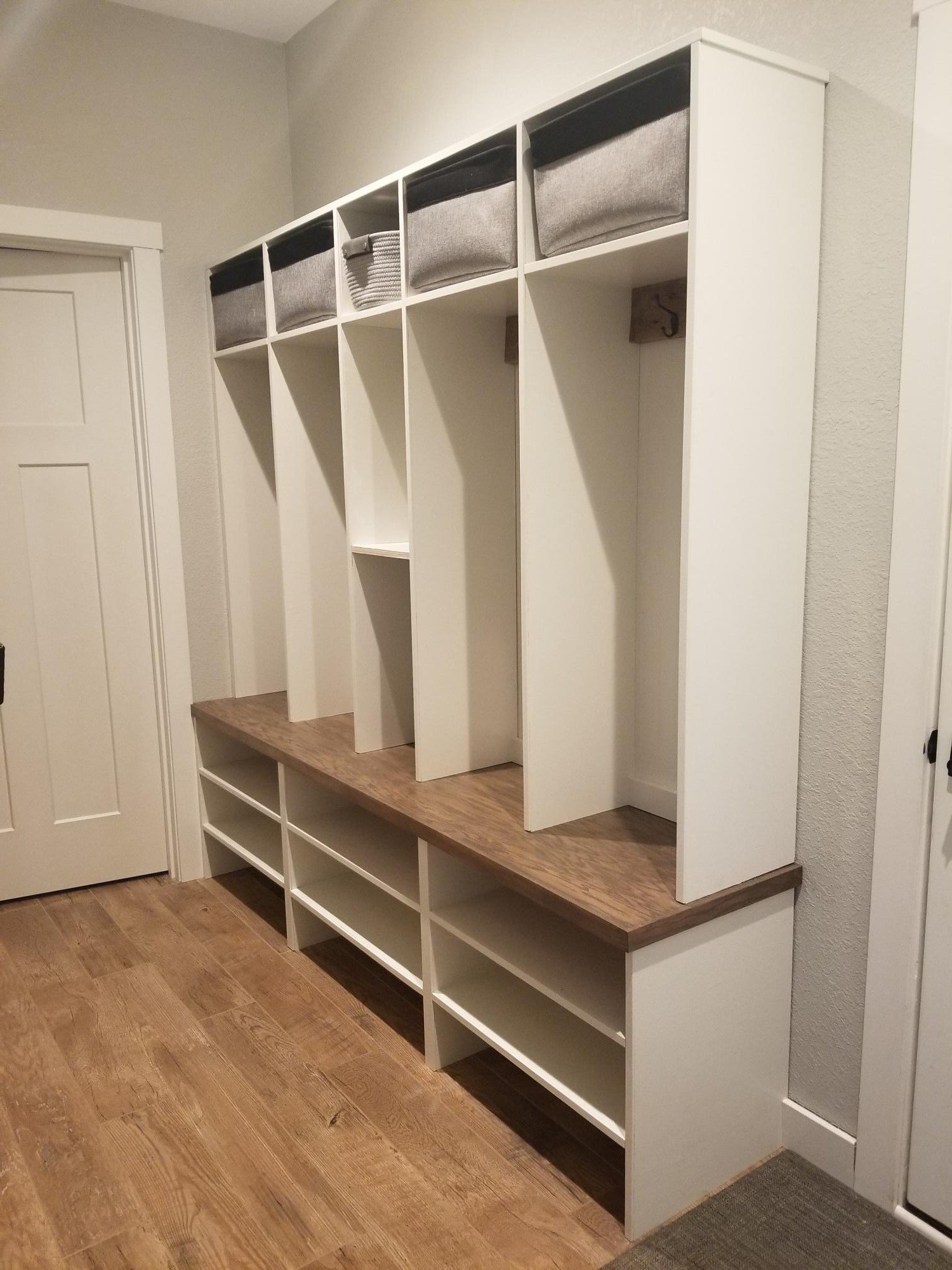 Entryway Locker Storage