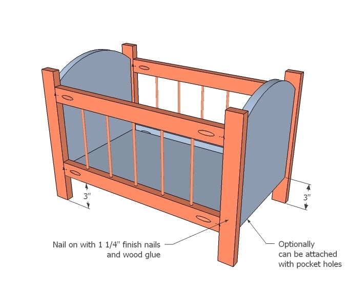 Ana white on sale crib